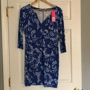 Lilly Pulitzer upf 50+, 3/4 sleeve dress